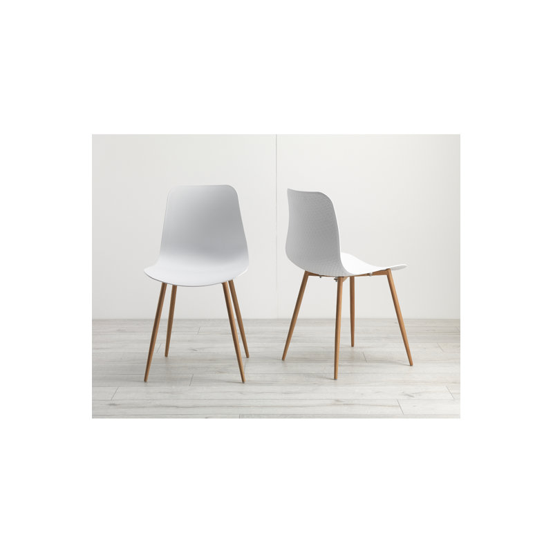 40cm H Side Chair in White