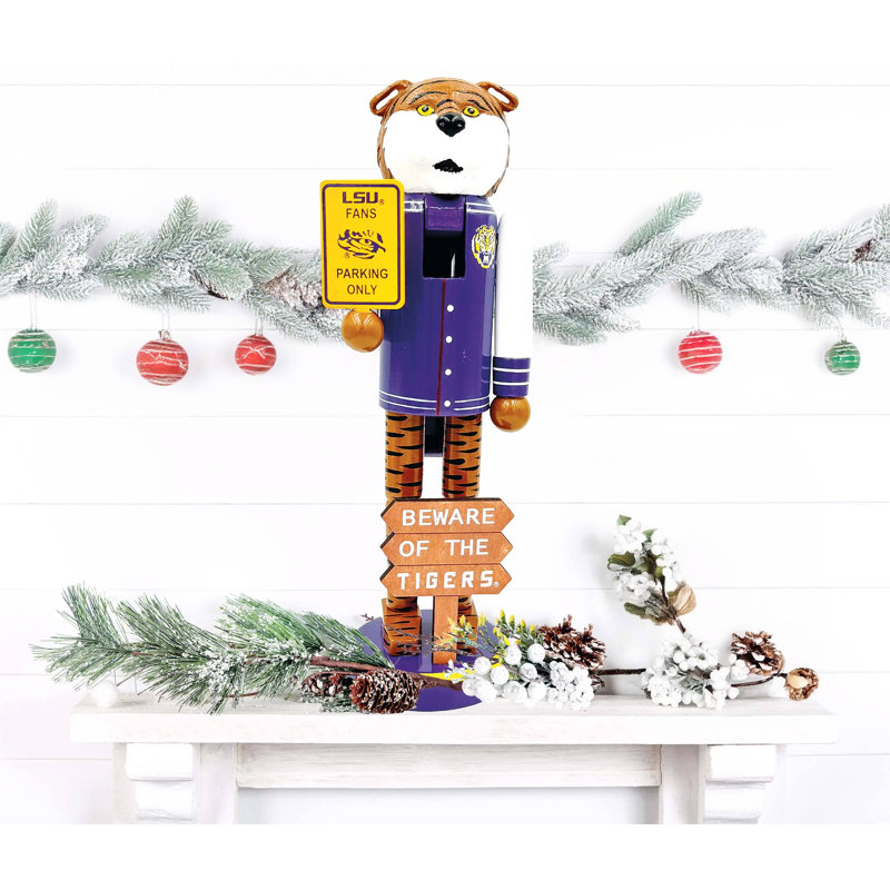 Casse-noisette 12 "NCAA College Spirit Beware, LSU