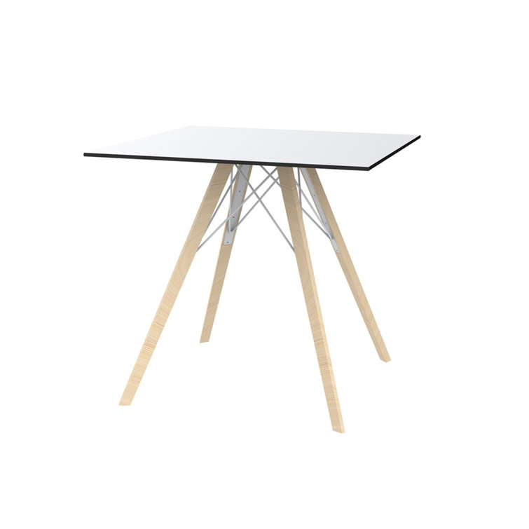 Faz Wood Dining Table Edge Top - Square