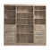 Arlex 86" W Closet Organization System with Drawers
