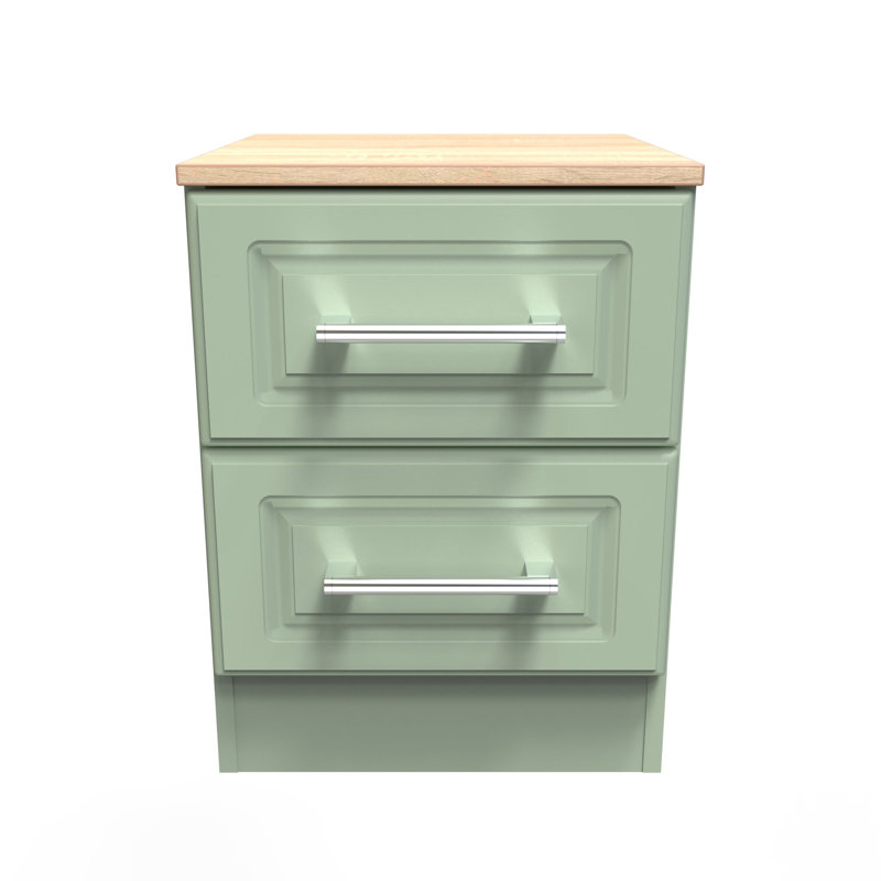 Aalysia 37cm W Manufactured Wood Bedside Table
