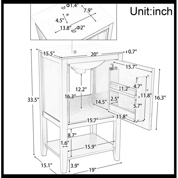 Dimensions du produit