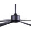Ventilateur de plafond standard à 6 pales 120 "avec commande murale Whitlatch-1334977054