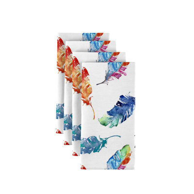 Ansley Polyester Floral Square Napkin