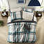 Ensemble de literie pour grand lit, tissu en microfibre, confort moderne
