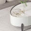 Simple table ovale en pierre