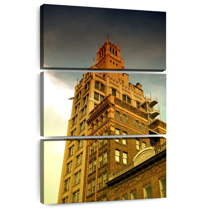 Lilie Asheville Jackson Building, 57" H x 36" W