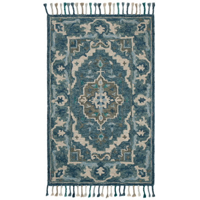 Vahakn Hand Tufted Wool Oriental Rug