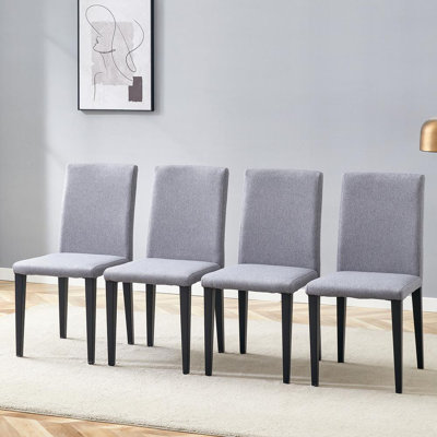 Upholstered Dining Chairs (Set of 4) by Latitude Run