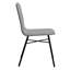 Chaise d'appoint rembourrée en tissu-1777289743