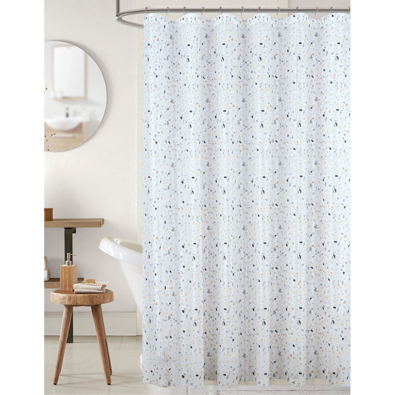 Rybicki Peva Waterproof Shower Curtain, Tan