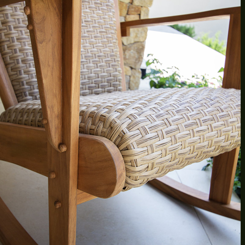 Bristol Teak Outdoor Rocking Chair