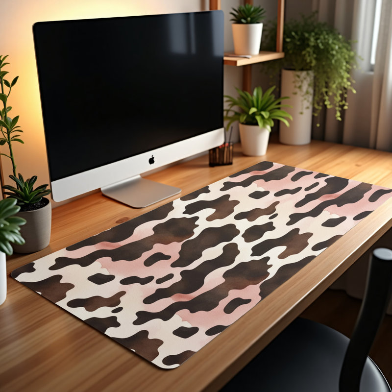 Polyester Desk Pad, 31.5x15.5