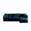 Canapé modulaire surdimensionné en forme de L avec repose-pieds réversible Free Combination Comfy Upholstery-1457914054