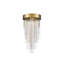 4-Light 12" Round Convertible Flush Crystal Chandelier-320256750
