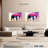 Brampt Geometric Elephant-107698889