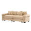Coussin modulaire surdimensionné de 92 po avec accoudoirs extra larges en velours côtelé modulaire Cloud-756205610
