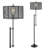 Vola 64.5'' Black Traditional Floor Lamp