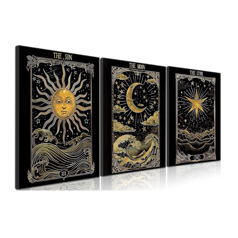 3 Piece Wrapped Canvas Set