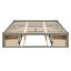 Grand lit plateforme avec 6 tiroirs de rangement, gris antique-1809958632-1809958634