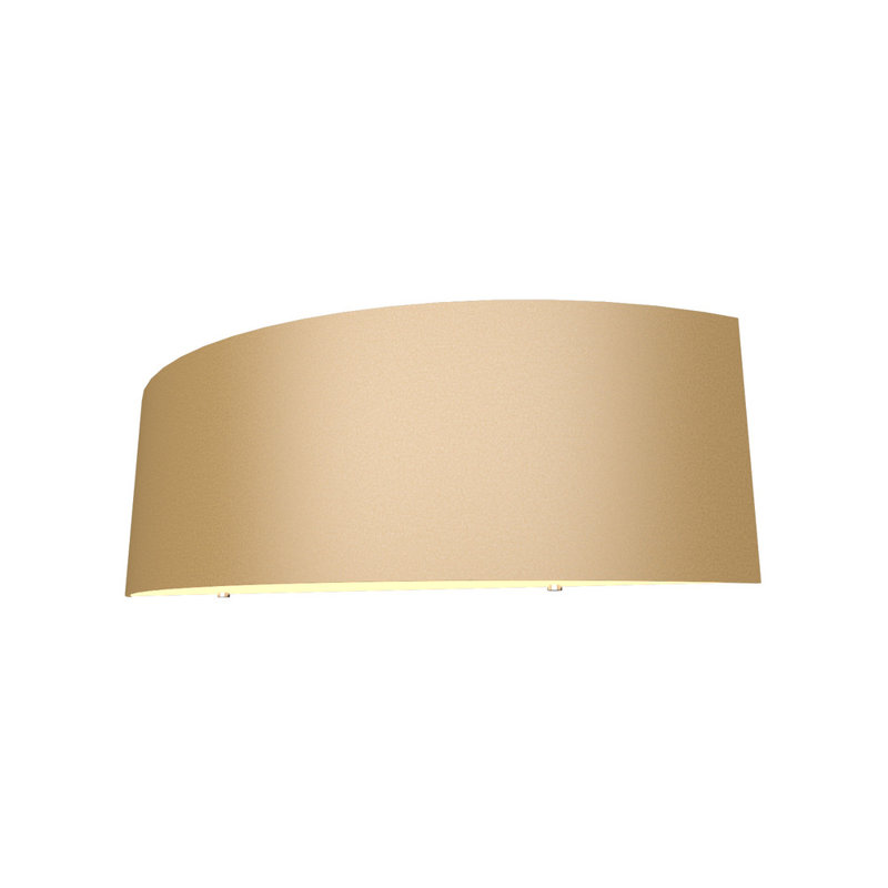 1 - Light LED Flush Mounted Sconce, Charcoal, 3000K