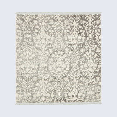 Tapis gris clair Teadora