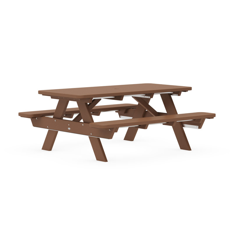 Table de pique-nique 72 po POLYWOOD Park, Teck