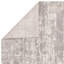Abrienne Soft Shiny Modern Grey/White Rug-320229123