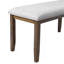 Ensemble de table de salle à manger 6 pièces, table de salle à manger en bois extensible de 60 à 78 pouces avec rallonge amovible, ensemble de table de cuisine avec 4 chaises d'appoint et banc rembourrés, ensemble de table de salle à manger pour 6