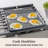 Calphalon  Premier Ceramic Nonstick 11" Square Griddle, Midnight Blue