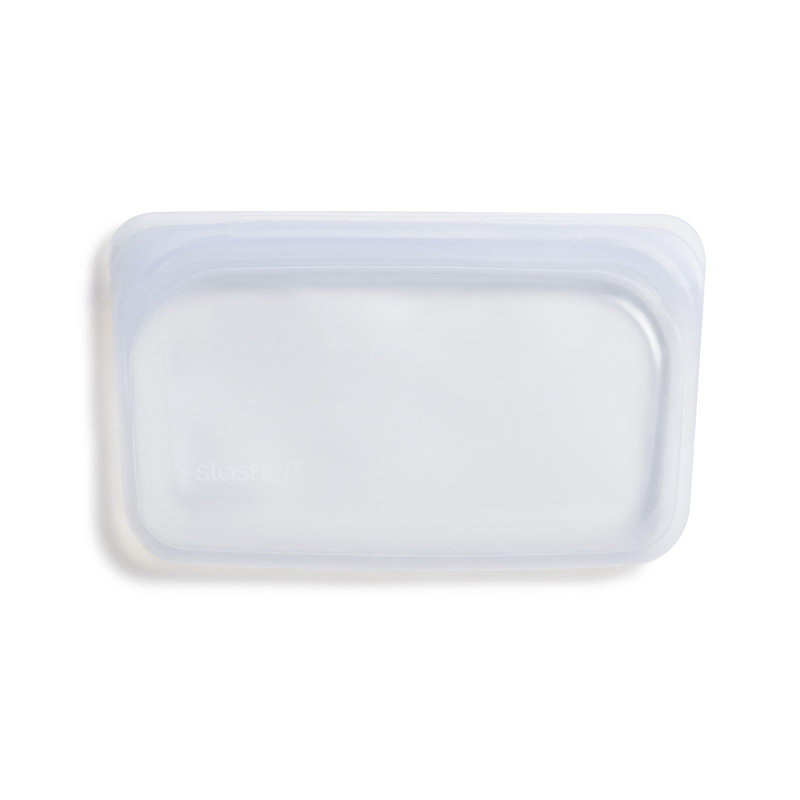Stasher Snack Bag, White