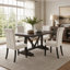 37'' H Linen Upholstered Parsons Chair