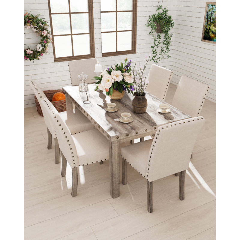 Trinette 7 - Piece Dining Set