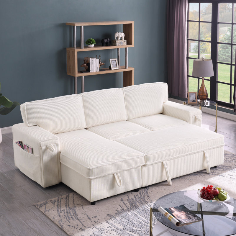 Canapé-lit modulaire avec espace de rangement Upholstery