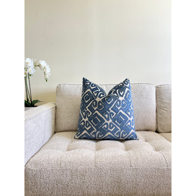 Velvet Tribal Throw Pillow Cover