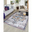 Tapis d'intérieur en polyester tissé à la machine 2 pi x 6 pi Hyler-1965940958