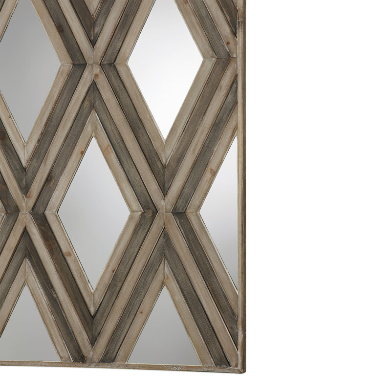 Décoration murale motif géométrique argyle