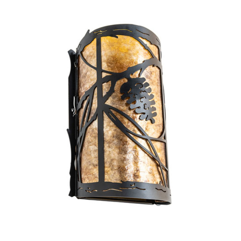 Jahmal Steel Flush Mounted Sconce