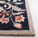 Hollander Floral Handmade Hooked Wool Black/Beige Area Rug