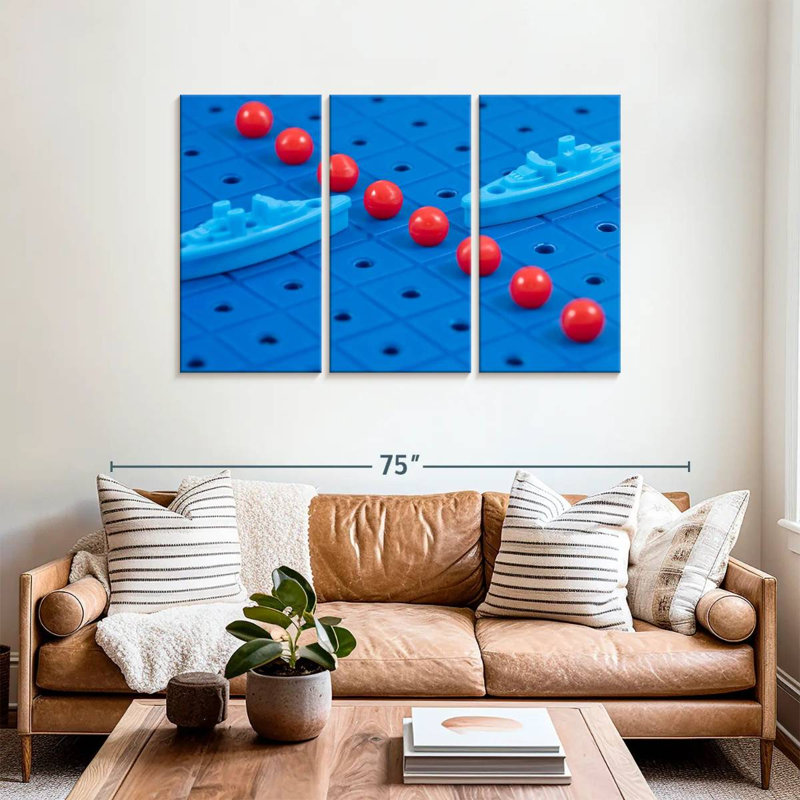 Senne Battleship Board Game, 36" H x 57" W