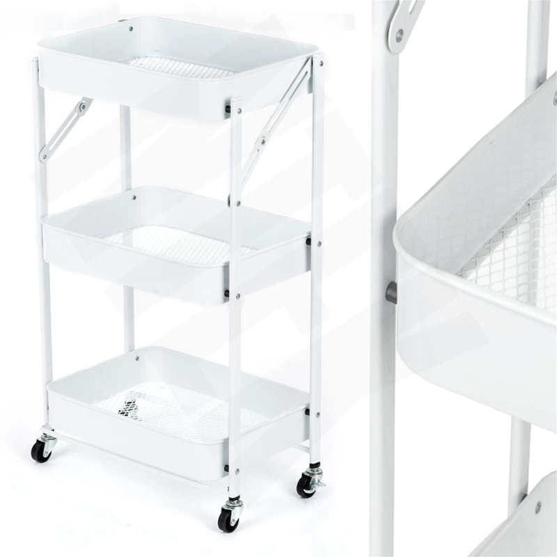Ellema Kitchen Cart, White