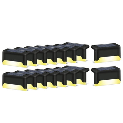 Solar Powered Integrated LED Deck Light Pack