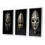 «Ethnical Traditional African Mask», 3 pièces sur toile-1344920670-1344920671