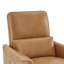 Fauteuil inclinable électrique pivotant en cuir Mikkel-92158021