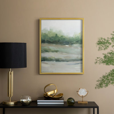 Faded Morning II Framed Print - Solid Wood