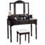 Cearley Dressing Table with Mirror