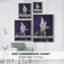 Reproduction encadrée FLORAL Series CCXLII - bois massif-1090638296