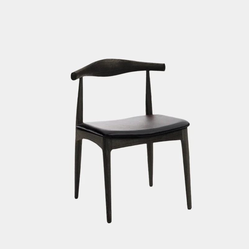 Chaise de salle à manger Wangren, Noir