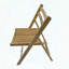 Chaises pliantes en bois massif pour événements, ensemble de 4 - Utilisation intérieure / extérieure-1133441808