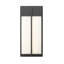 Applique murale d'extérieur 2 lumières en noir-100157047